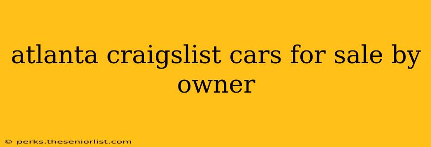 atlanta craigslist cars for sale by owner