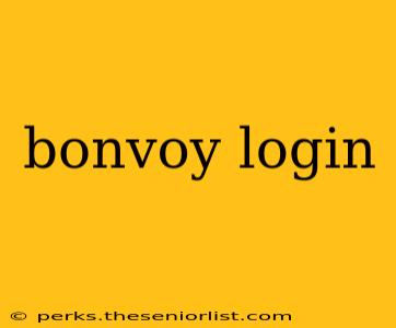 bonvoy login
