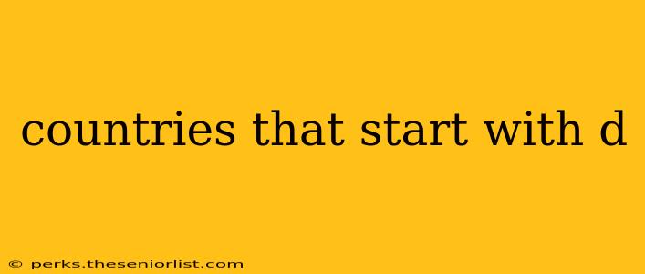 countries that start with d