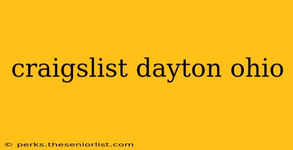 craigslist dayton ohio
