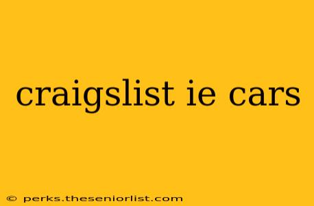 craigslist ie cars