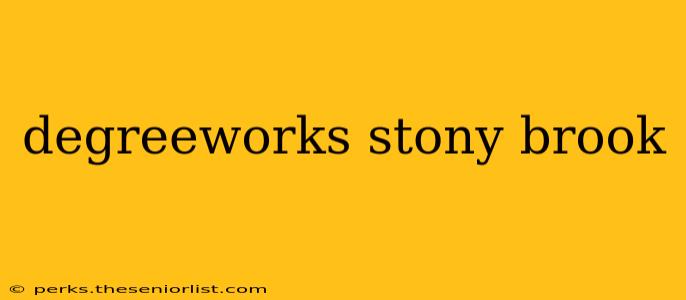 degreeworks stony brook