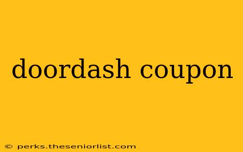 doordash coupon