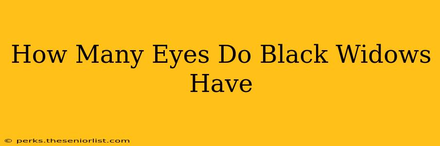 How Many Eyes Do Black Widows Have