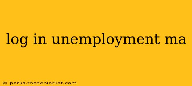 log in unemployment ma