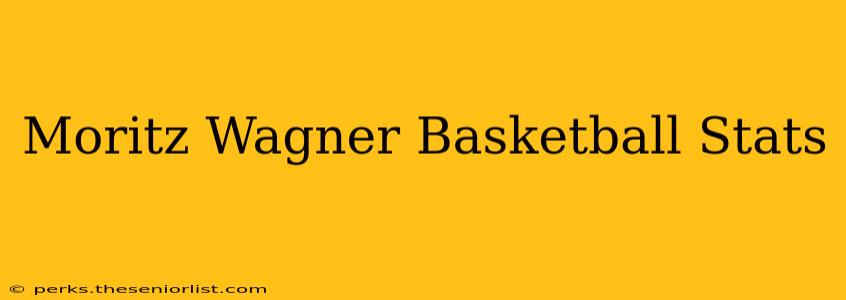 Moritz Wagner Basketball Stats