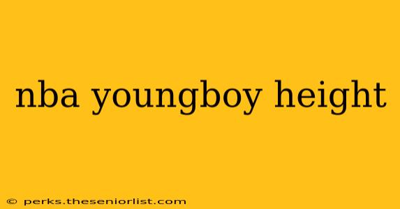 nba youngboy height
