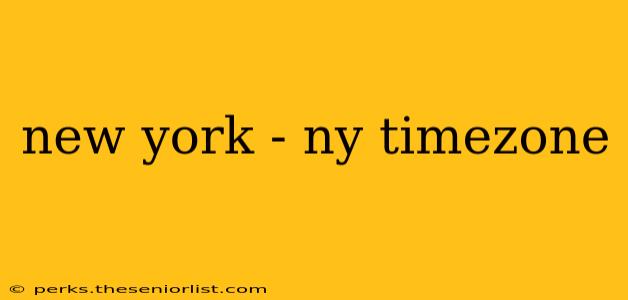 new york - ny timezone