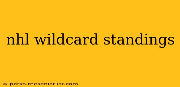 nhl wildcard standings