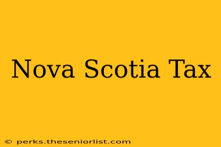 Nova Scotia Tax