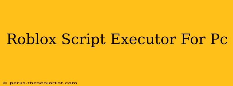 Roblox Script Executor For Pc