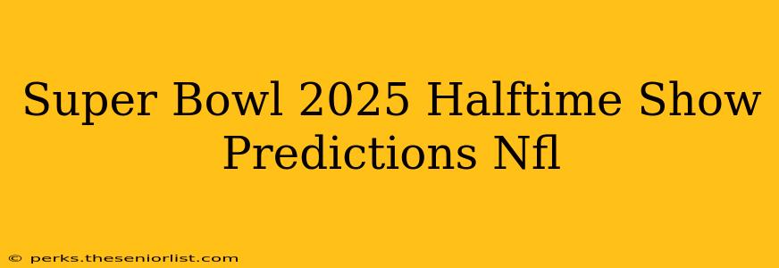 Super Bowl 2025 Halftime Show Predictions Nfl