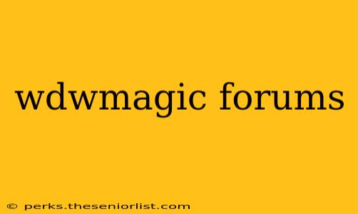 wdwmagic forums